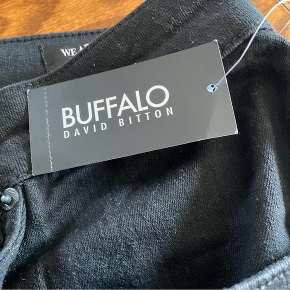 NWT Buffalo David Bitton Crinkled Straight Six Men’s Jeans Sz 42 x 34 - Picture 15 of 16
